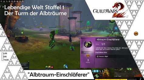 Albtraum Einschläferer Erfolg Guild Wars 2 Lebendige Welt Staffel 1