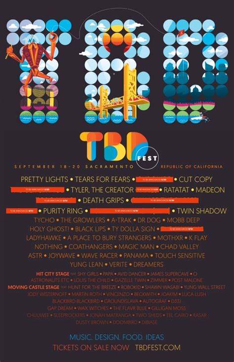 First Phase Of 2015 Tbd Fest Lineup Announced Sactown Magazine