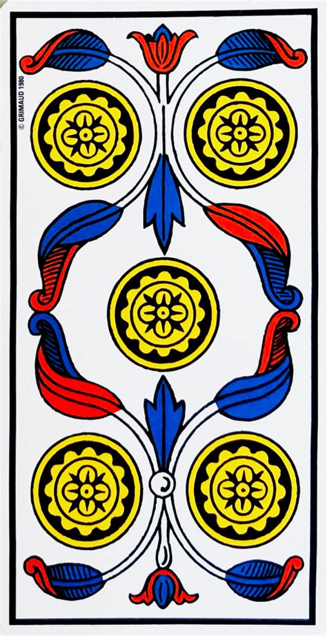 Significations Du Six De Denier Dans Le Tarot De Marseille