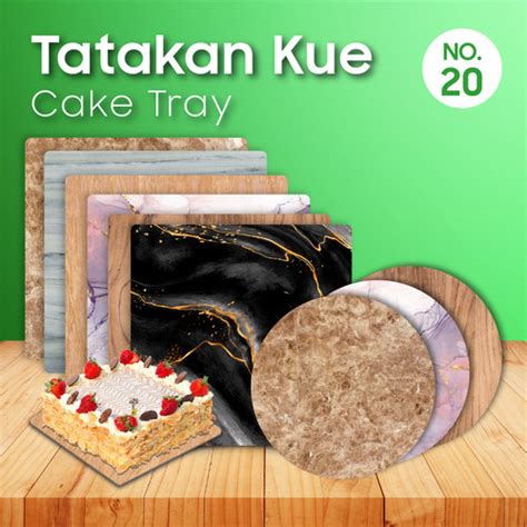 Jual Tatakan Kue Alas Kue Cake Board Cake Tray No 20 Kotak