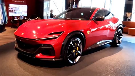 Harry Metcalfe Checks Out The Ferrari Purosangue V12 SUV Carscoops