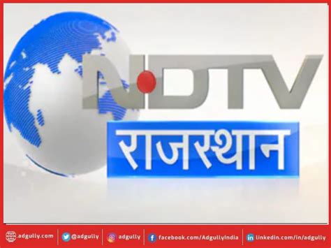 Ndtvs 2nd Regional Channel Ndtv Rajasthan Launches Today