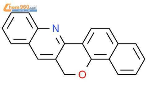 20511 73 3 6H Naphtho 2 1 5 6 pyrano 4 3 b quinoline化学式结构式分子式mol