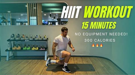 Min Intense Hiit Workout For Fat Burn Cardio No Equipment No