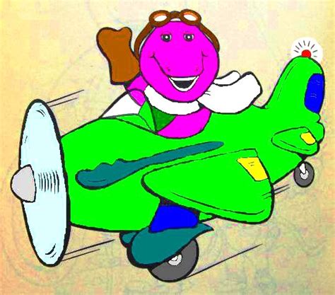 Flying In An Airplane With Barney By Bestbarneyfan On Deviantart