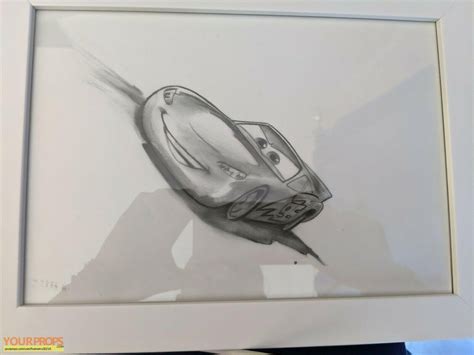 Cars Pixar concept art for Cars Hand drawn original prod. artwork