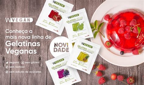 Gelatina WVegan A Maior Linha De Suplementos Veganos Do Brasil