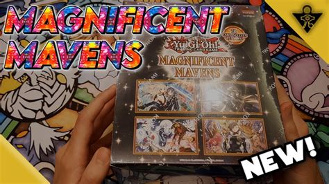 Yu Gi Oh Magnificent Mavens Display Box Opening Youtube