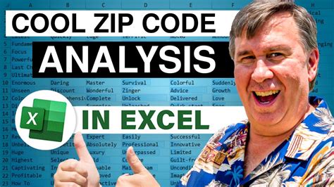 Excel Zip Code Analysis Cool Ways To Analyze Zip Codes In Excel Episode 2285 Youtube