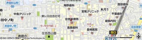 神奈川県川崎市中原区木月3丁目7 1の地図 住所一覧検索｜地図マピオン