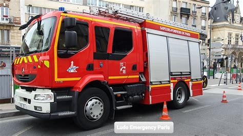 Pompiers De Paris En Urgence Compilation Paris Fire Dept Engines