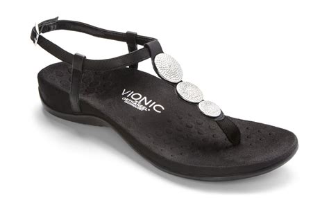 Vionic Lizbeth Women S T Strap Orthotic Sandal