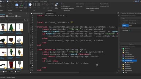 Saving Player Data Roblox Studio Youtube