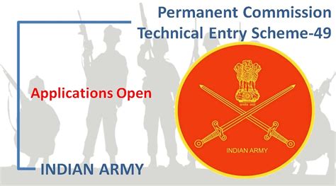 Indian Army Opens Technical Entry