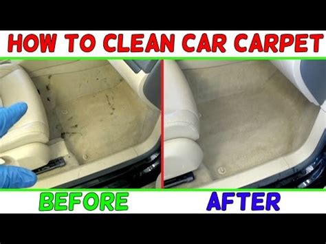 How To Clean Your Car S Carpets At Home