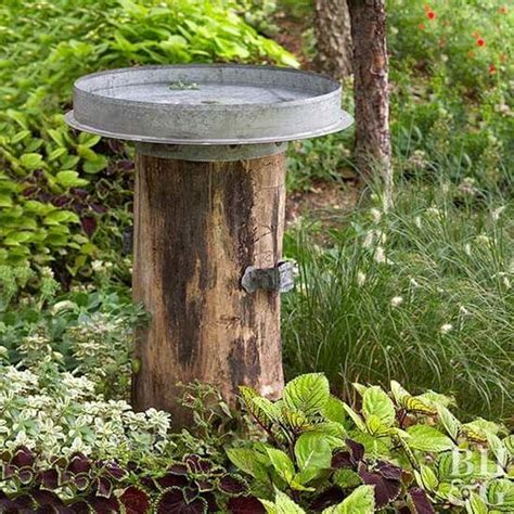 100 Bird Bath Ideas - Golly Gee Gardening