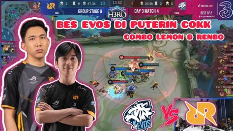 Bes Evos Di Puterin Rrq Cokk Rrq Vs Evos Youtube