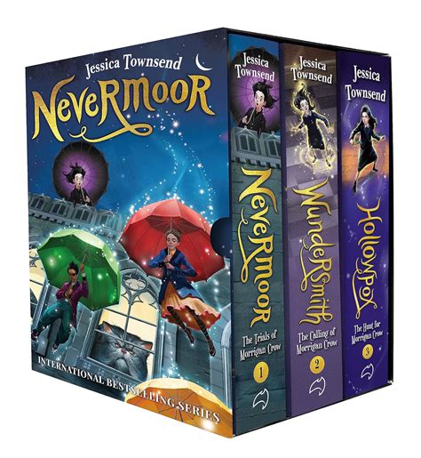 Nevermoor 3 Copy Slipcase The First Three Books In The Nevermoor Series Jessica Townsend