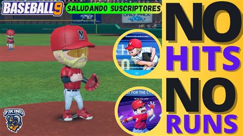 Baseball Logro Batea Para El Ciclo No Hits No Runs Liga Videojuegos