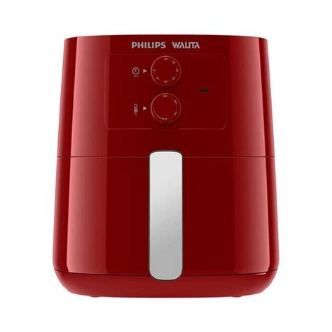 Fritadeira Airfryer Philips Walita Vermelha W Ri Fritadeira