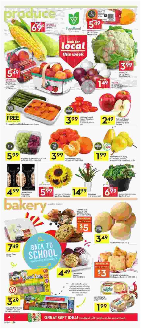 Foodland Ontario Flyer On August 29 September 4 2019