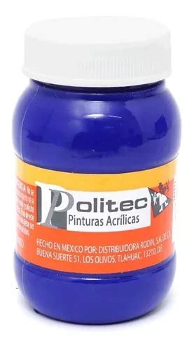 Pintura Acrilica Politec Azul Ultramar Ml Mercadolibre