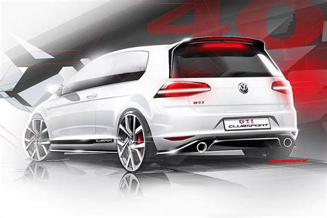 Volkswagen Golf GTI Clubsport Concept Previewed PerformanceDrive