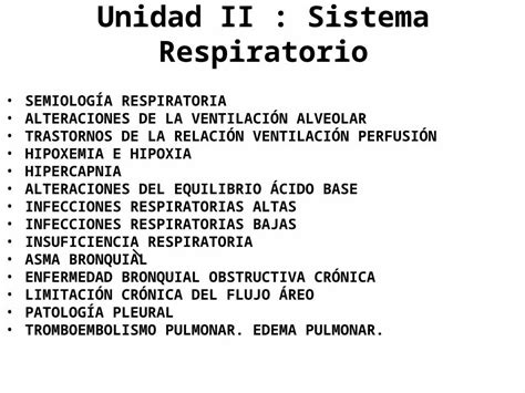 Ppt Fisiopatologia Unidad Sistema Respiratorio Imprimir Fisiopato