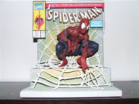 Rare Spiderman Todd Mcfarlane Statue Master Replicas 16 Scale Comic