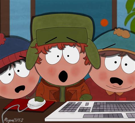 Stan, Kyle and Cartman (South Park) by Miguel3152Perez on DeviantArt