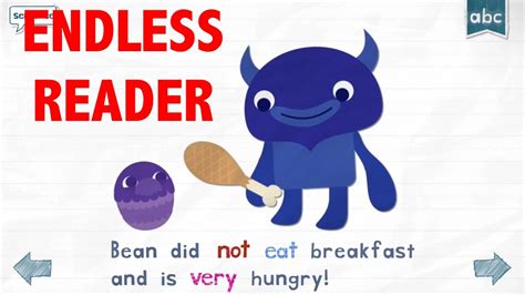 Play And Learn Endless Reader The Word Very Endless Alphabet Youtube