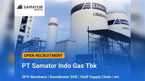 5 Lowongan Kerja Terbaru Dari Perusahaan Gas Industri Pertama Dan