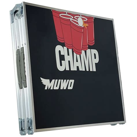 Muwo Champ Bierpongtafel Set Met Kopjes Sport Korting Nl