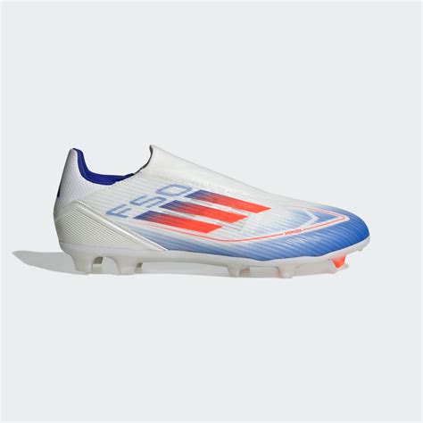 Adidas F50 League Laceless Firm Multi Ground Boots White Adidas Uae