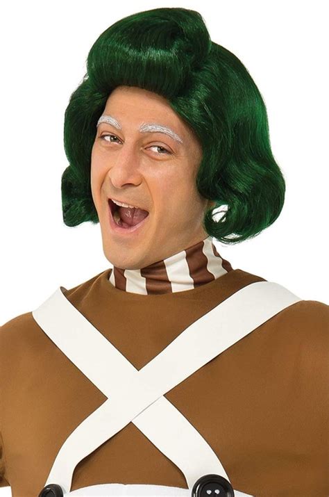 Willy Wonka And The Chocolate Factory Oompa Loompa Wig Mens At