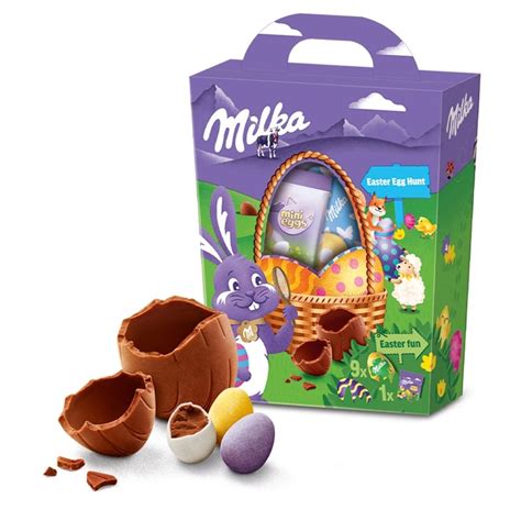 Milka Easter Egg Hunt Mieszanka Jajek Z Czekolady Mlecznej G