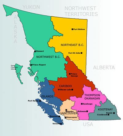 BC Population Density and Regions Maps – Commons BC