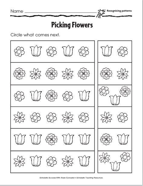 Abb Patterns Worksheets