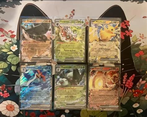 LOT CARTES POKÉMON EX EV2 dont PIKACHU 063 193 Evolution à Paldéa FR