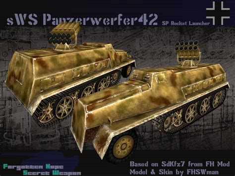 Panzerwerfer 42 - Forgotten Hope Secret Weapon Wiki