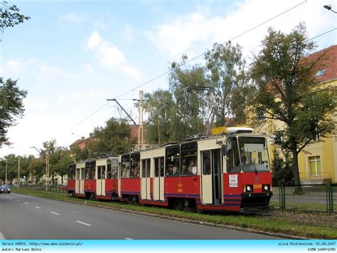 Zdj Cia Lat Tramwaju Elektrycznego W Szczecinie Serwis Komis