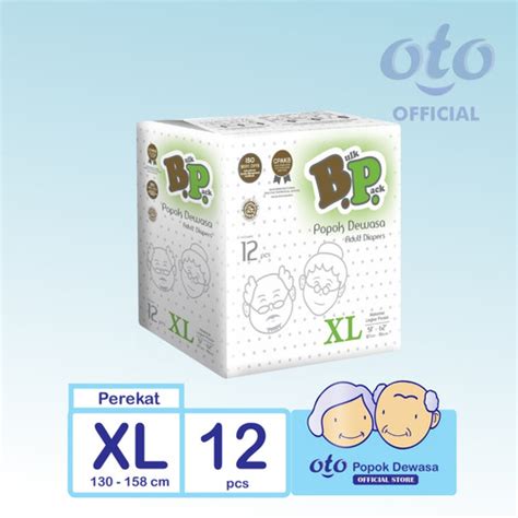 Jual Bp Adult Diaper Popok Dewasa Model Lem Perekat Ukuran Xl Isi