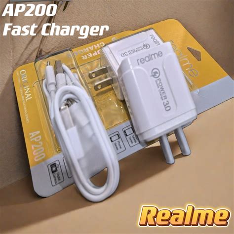 Ap200 Realme 5 5i C11 C12 C15 Travel Fast Charging 3a Fast Charger With Usb Cable For Micro V8