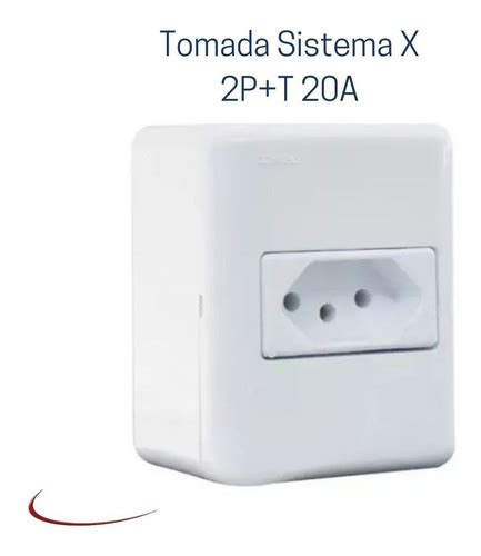 Tomada Sistema X 2p T 20a Parcelamento Sem Juros