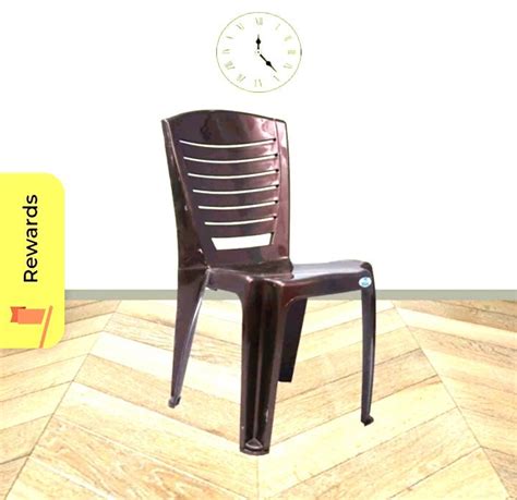 Chocolate Nilkamal Chr 4025 Armless Chair At Rs 600 In Jabalpur ID