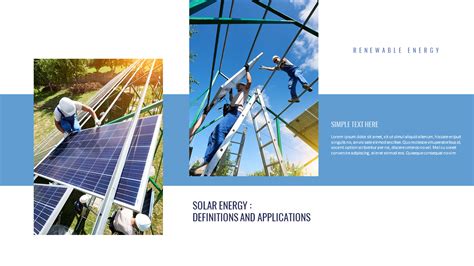 Renewable Energy Presentation Format