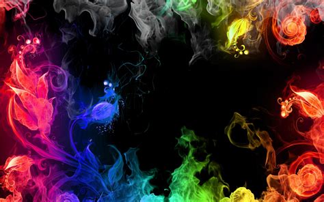 Colorful Smoke Wallpaper Multi Color Smoke Backgrounds 2048x1280 Download Hd Wallpaper