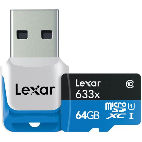 Lexar Gb High Performance Microsdxc X Lsdmi Gbsbna R B H