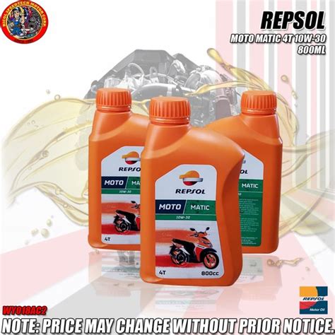 Repsol Moto Matic T W Ml Wy Ac Original Not Fake Lazada Ph