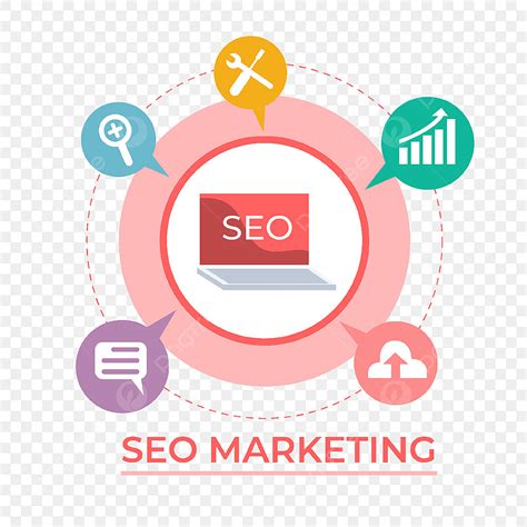 Search Engine Optimization Vector Png Images Internet Seo Marketing Search Engine Optimization